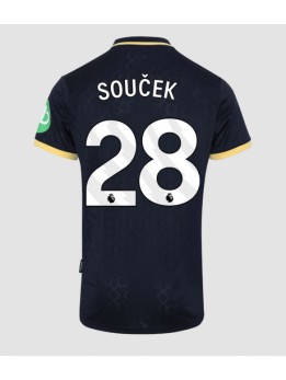 West Ham United Tomas Soucek #28 Ausweichtrikot 2025-26 Kurzarm West Ham United Tomas Soucek #28 Ausweichtrikot 2025-26 Kurzarm